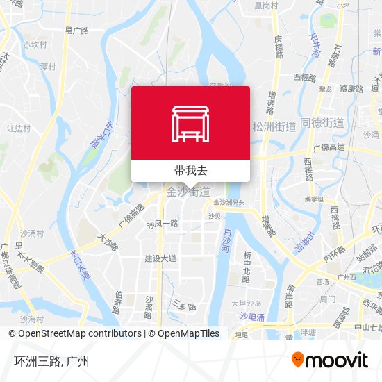 环洲三路地图