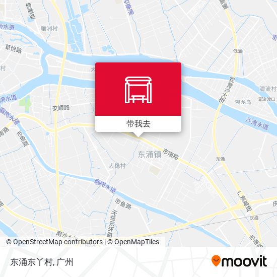 东涌东丫村地图