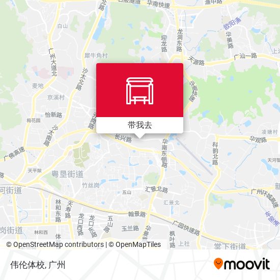 伟伦体校地图