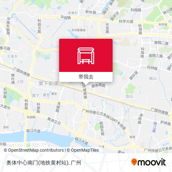 奥体中心南门(地铁黄村站)地图