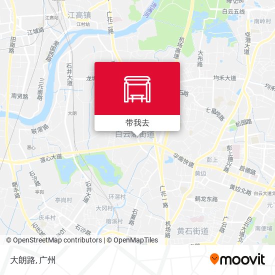 大朗路地图