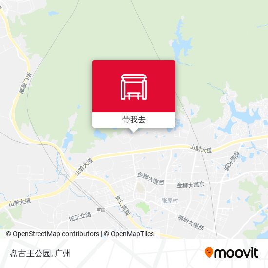 盘古王公园地图