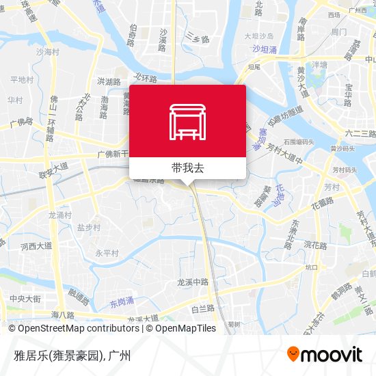 雅居乐(雍景豪园)地图