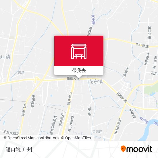迳口站地图