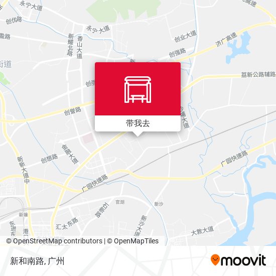新和南路地图
