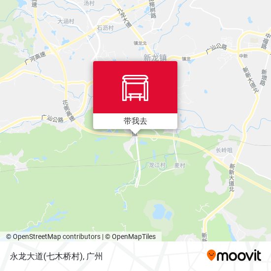 永龙大道(七木桥村)地图