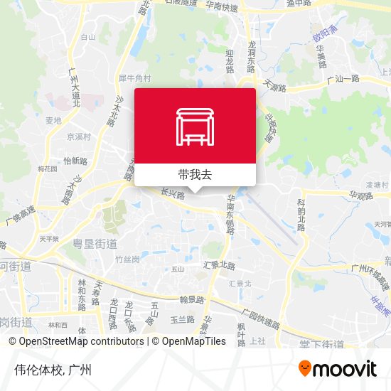 伟伦体校地图