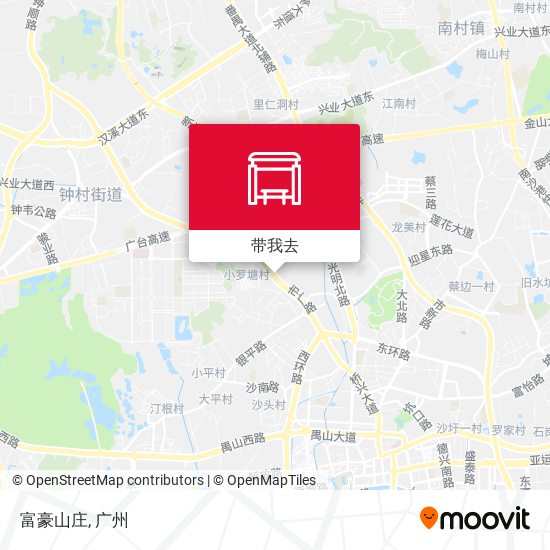 富豪山庄地图