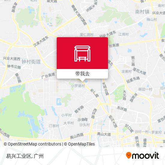 易兴工业区地图