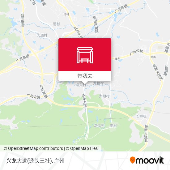 兴龙大道(迳头三社)地图