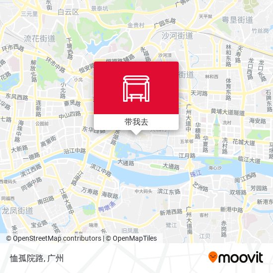 恤孤院路地图