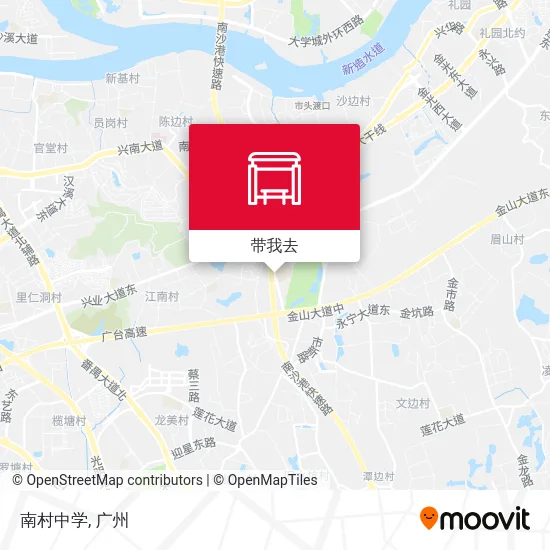 南村中学地图