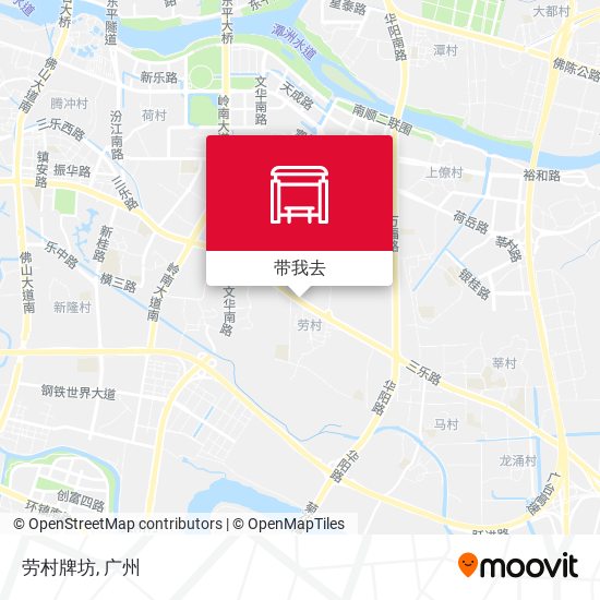 劳村牌坊地图