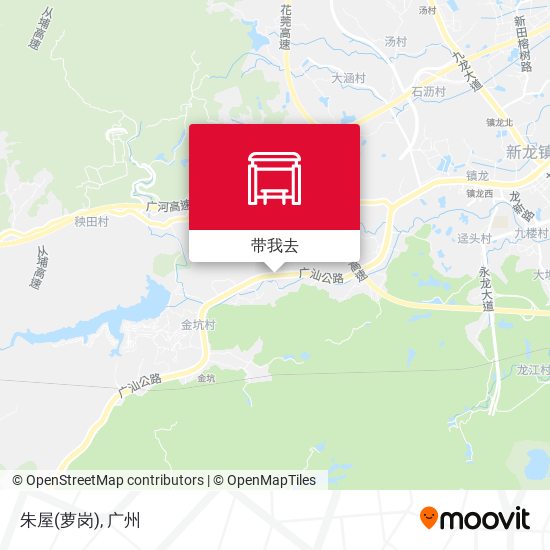 朱屋(萝岗)地图