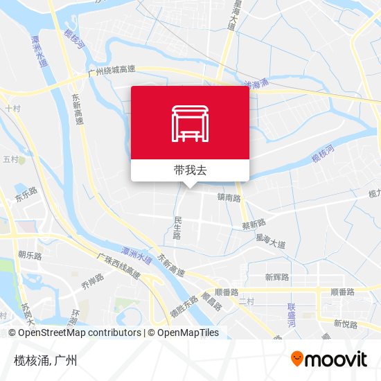 榄核涌地图