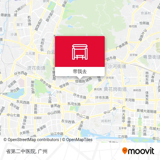省第二中医院地图