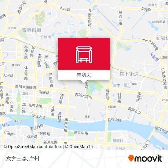 东方三路地图