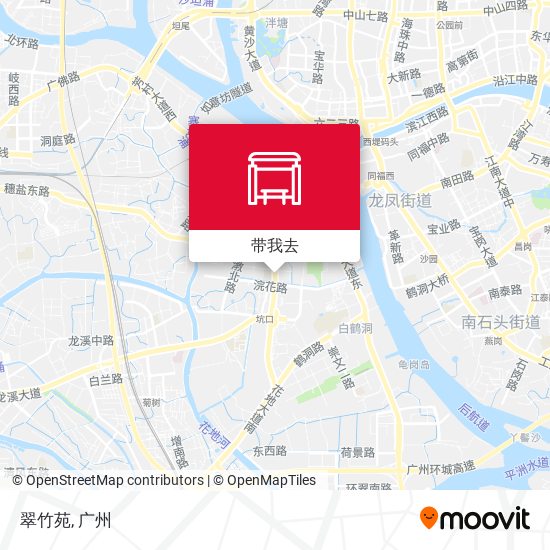 翠竹苑地图