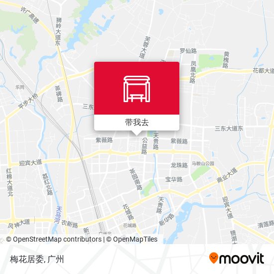 梅花居委地图