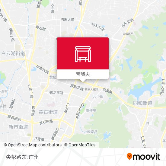 尖彭路东地图