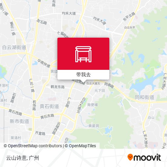 云山诗意地图