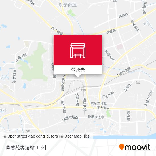 凤馨苑客运站地图
