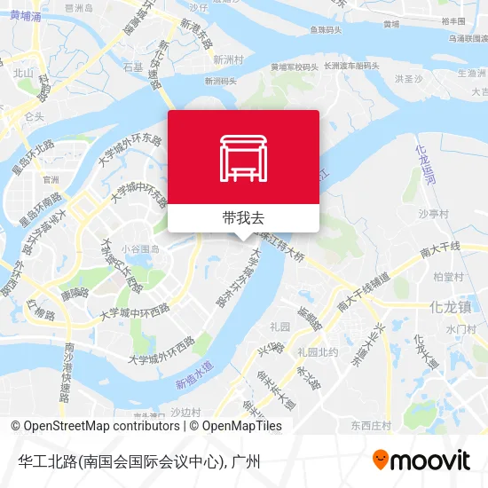 华工北路(南国会国际会议中心)地图