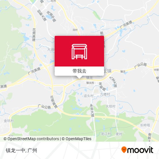 镇龙一中地图