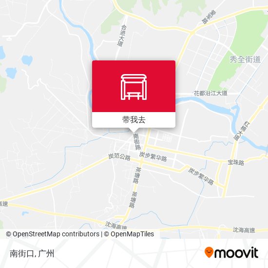 南街口地图