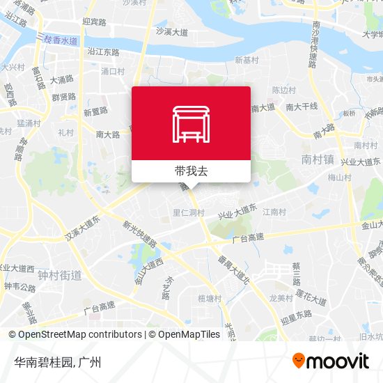 华南碧桂园地图