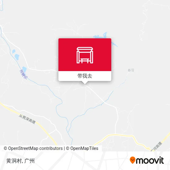 黄洞村地图