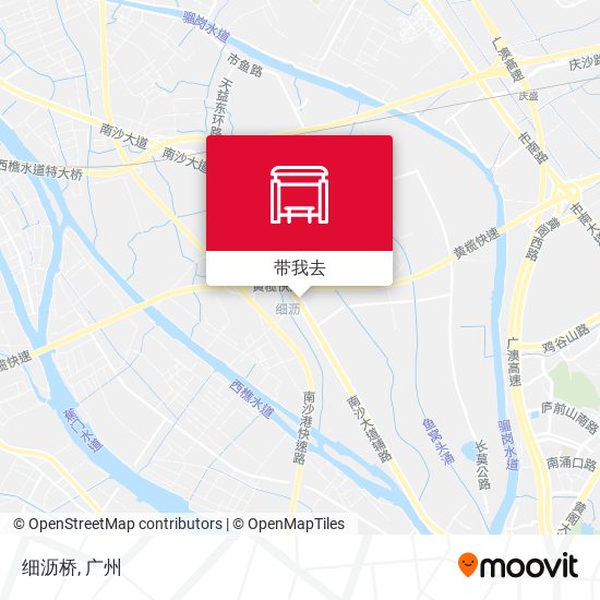 细沥桥地图