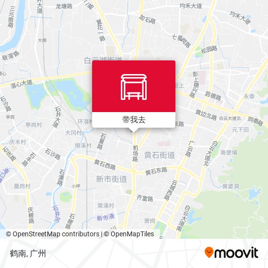 鹤南地图