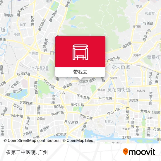 省第二中医院地图