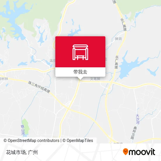 花城市场地图