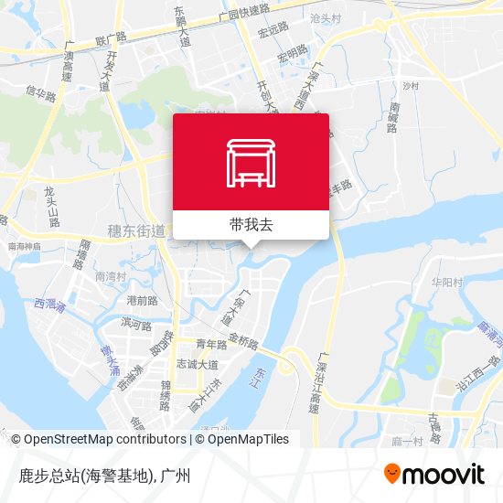 鹿步总站(海警基地)地图
