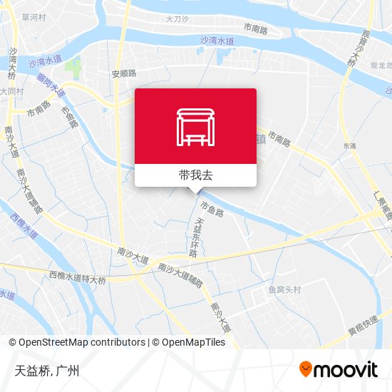 天益桥地图