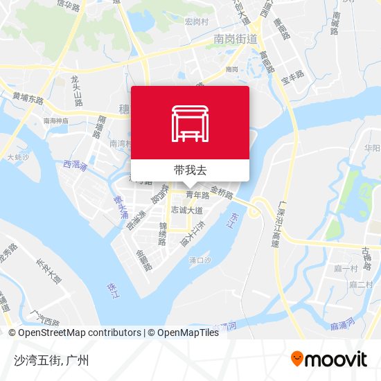 沙湾五街地图