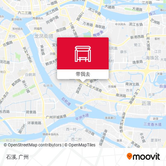 石溪地图