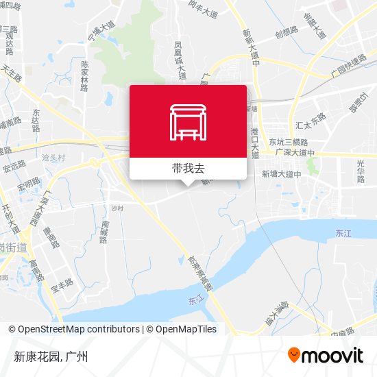 新康花园地图