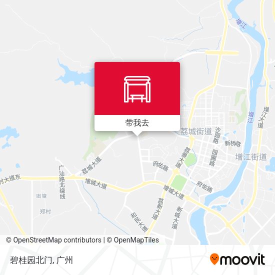 碧桂园北门地图