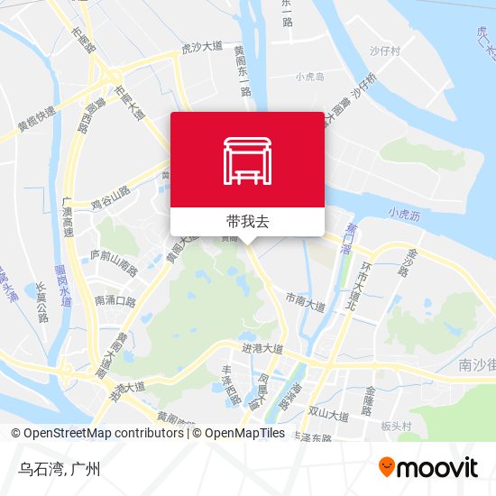 乌石湾地图