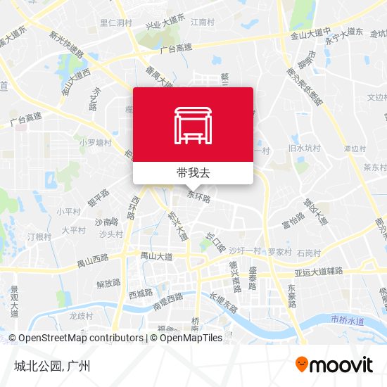 城北公园地图