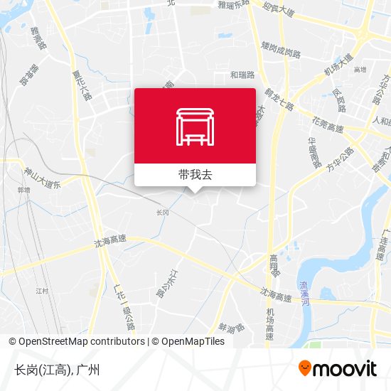 长岗(江高)地图