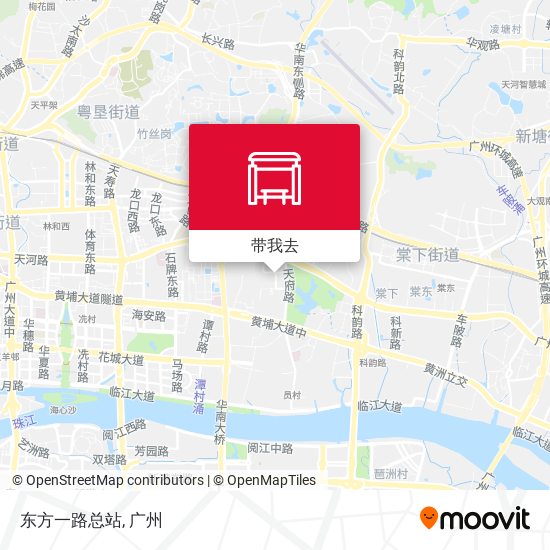 东方一路总站地图