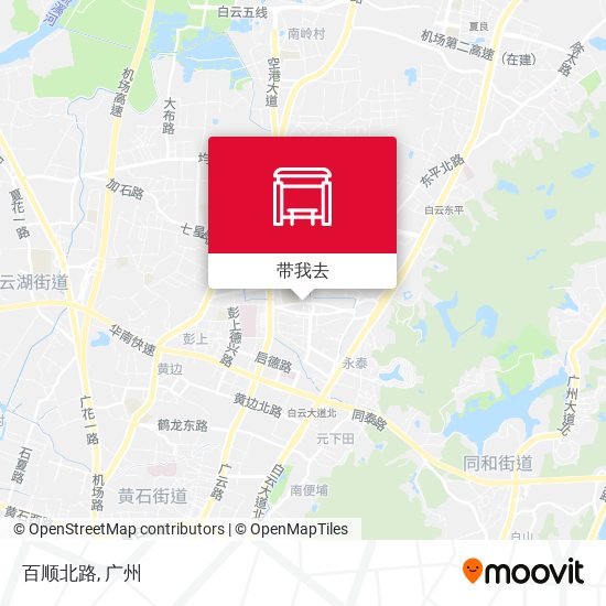 百顺北路地图