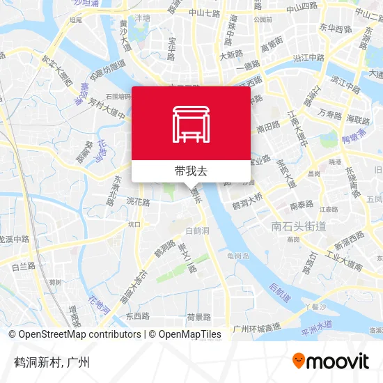 鹤洞新村地图