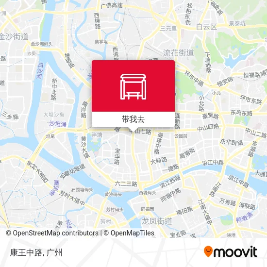 康王中路地图