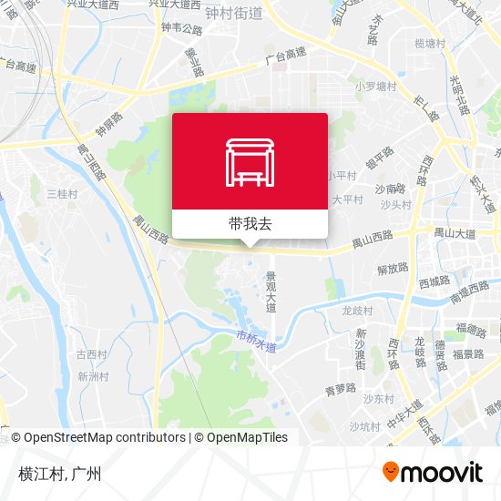 横江村地图