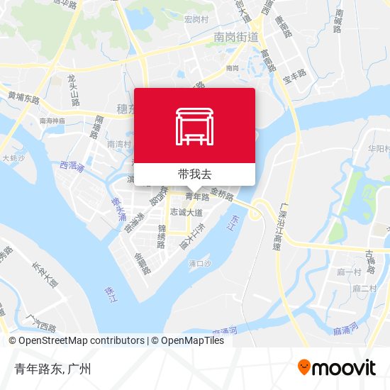 青年路东地图